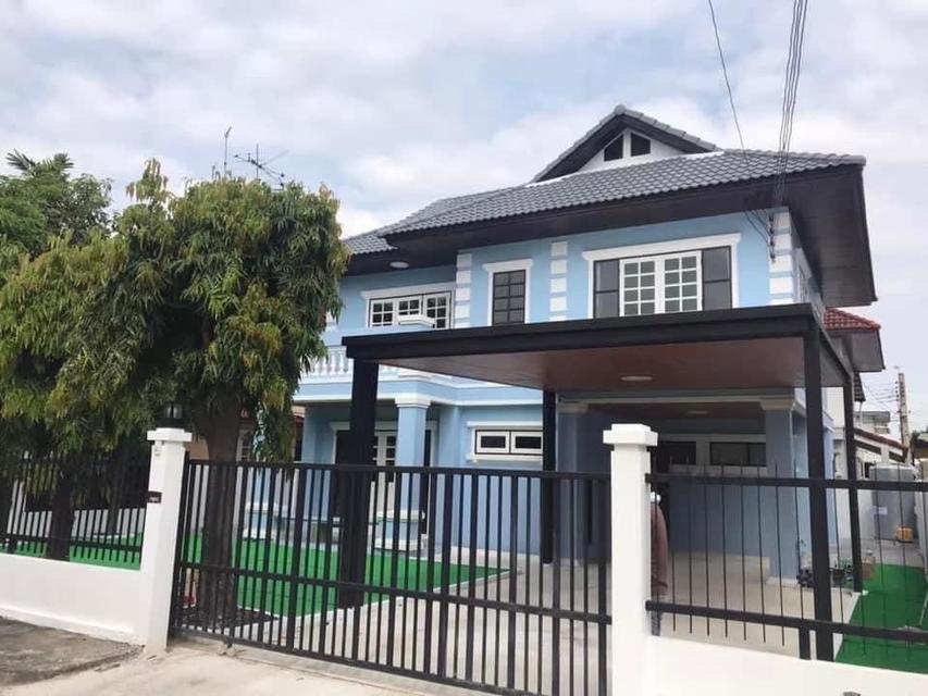บ้านเดี่ยวให้เช่านนทบุรี ถนนรัตนาธิเบศร์ เนื้อที่64ตรว. ขนาด 3นอน 3น้ำ 1ห้องแม่บ้าน แอร์4เครื่อง หิ้วกระเป๋าเข้าอยู่ได้เลย 9