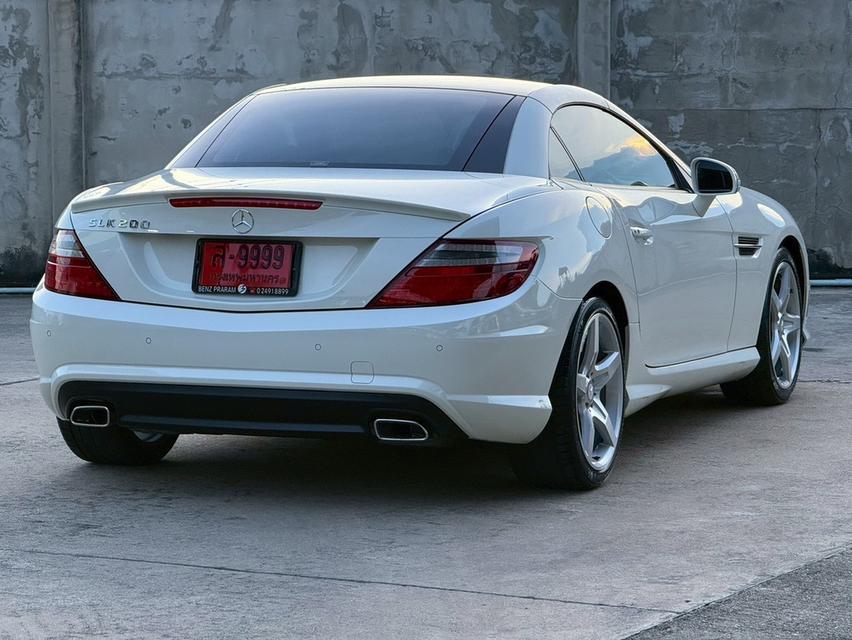 Benz SLK 200 BE ROADSTER ปี 2012 สีขาว 2