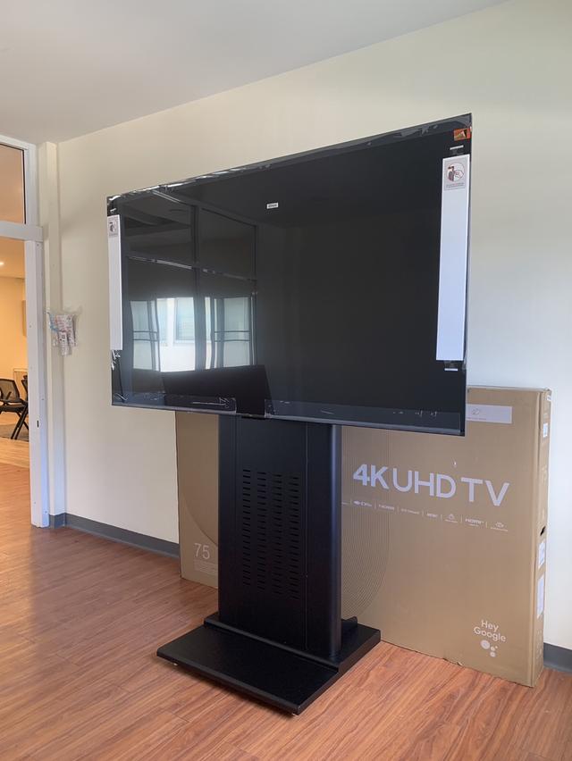 จำหน่าย ขาตั้งทีวี ฟรีอุปกรณ์พร้อมสำหรับการติดตั้ง วัสดุขาตั้งทีวีเป็นเหล็ก แข็งแรง มาพร้อมล้อเลื่อน รูปที่ 9