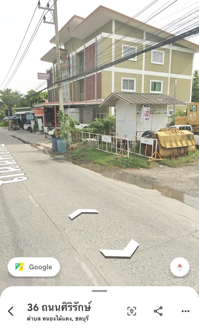 ขายที่ดินติดถนนศิริรักษ์ เนื้อที่ 194ตรว.ทำเลการค้า หนองไม้แดง ใกล้อมตะซิตี้ชลบุรี ทำเลค้าขาย เหมาะสร้างเป็นร้านค้า สำนักงาน หอพัก อพาร์ทเม้นท์ 3