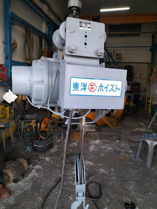 รอกสลิงไฟฟ้ามือสองญี่ปุ่น  3 ตัน – คุณภาพอุตสาหกรรม ราคาคุ้มค่า พร้อมรีโมทไร้สาย 3