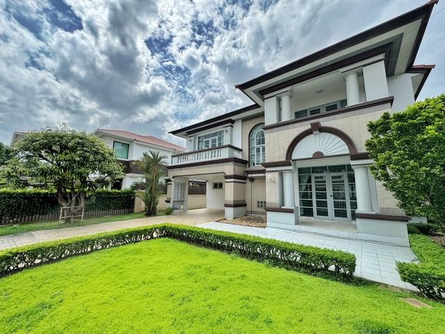 ขายบ้านเดี่ยวหรู ลดาวัลย์ ปิ่นเกล้า-เพชรเกษม ใกล้โรงเรียนนานาชาติ 103 ตร.วา พื้นที่ใช้สอย 380 ตร.ม. หลังมุม ฟังก์ชันครบ 4
