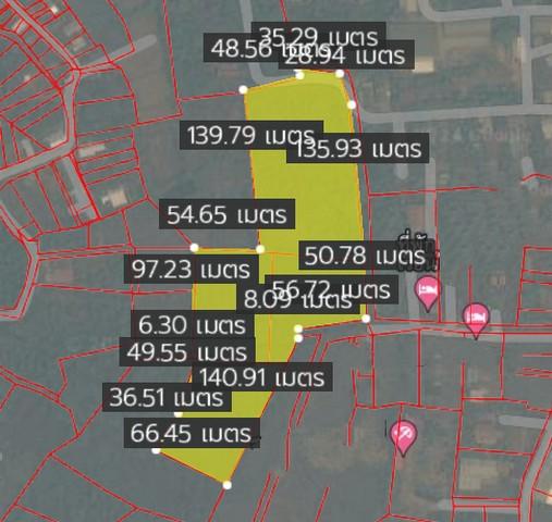 ขาย SALE พื้นที่ดิน ที่ดิน เชียงคาน จ.เลย พื้นที่ = 19 ไร่ 1 ngan 74 sq.wa ไม่ไกลจาก ห่างถนนคนเดินเชียงคาน 1 กม. ราคานี้ 2