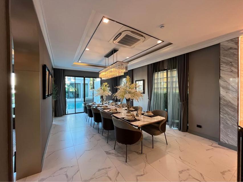 Luxury #บ้านแปลงมุม บางกอก บูเลอวาร์ด ซิกเนเจอร์ เวสเกต  📐 ขนาดที่ดิน 167.7  ตร.วา🏠 พื้นที่ใช้สอย 514 ตร.ม. 4
