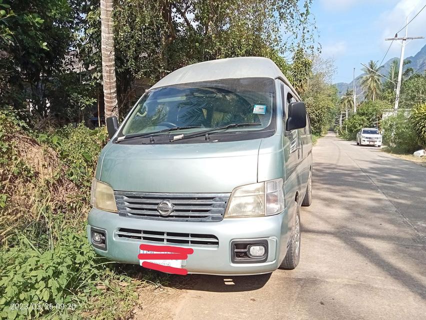 Nissan Urvan ปี 2005 เครื่องสภาพเดิมๆใช้งานได้