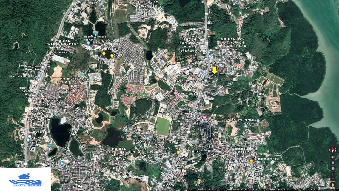 ขายที่ดิน ตรงข้ามซุปเปอร์ชีปใหญ่ ภูเก็ต  9