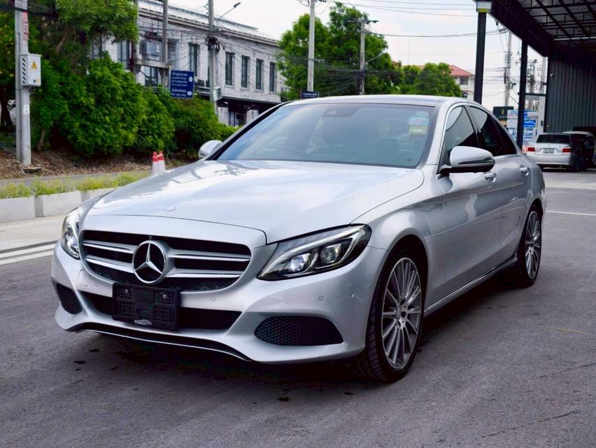 รหัสรถ KPV53 2016 BENZ C350e AMG DYNAMIC