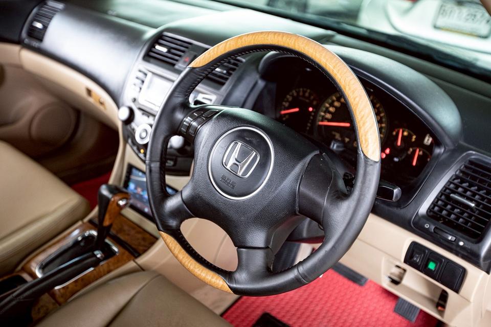 รหัสรถ GT3740 #Honda #Accord 2.4 ปลาวาฬ  ปี 2003 สีเดิมๆสวยๆ 14