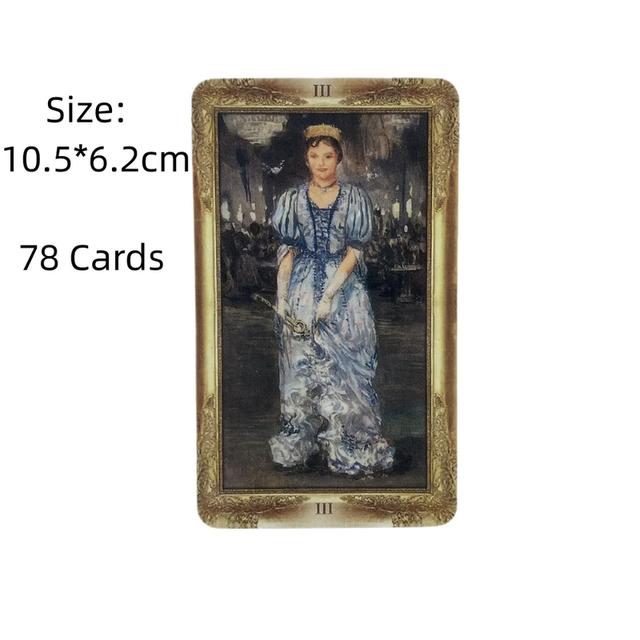 ðī Qedavian Tarot Deck | 78 Card High-Quality Tarot Deck | Beginner-Friendly Board Game & Fun Divination 6