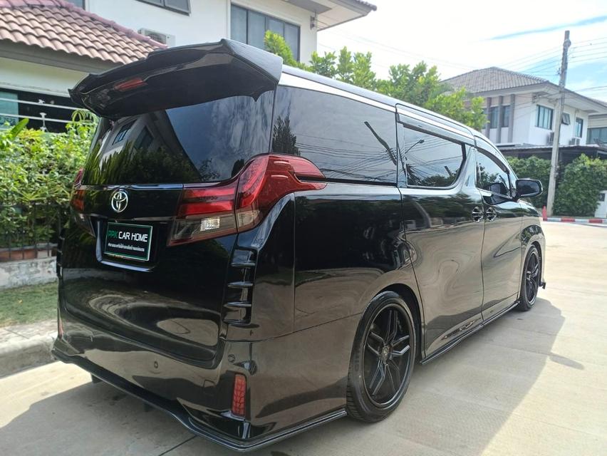 ปี2018 ALPHARD 2.5 SC PACKAGE Black night AT TOP เบนซินล้วน 6