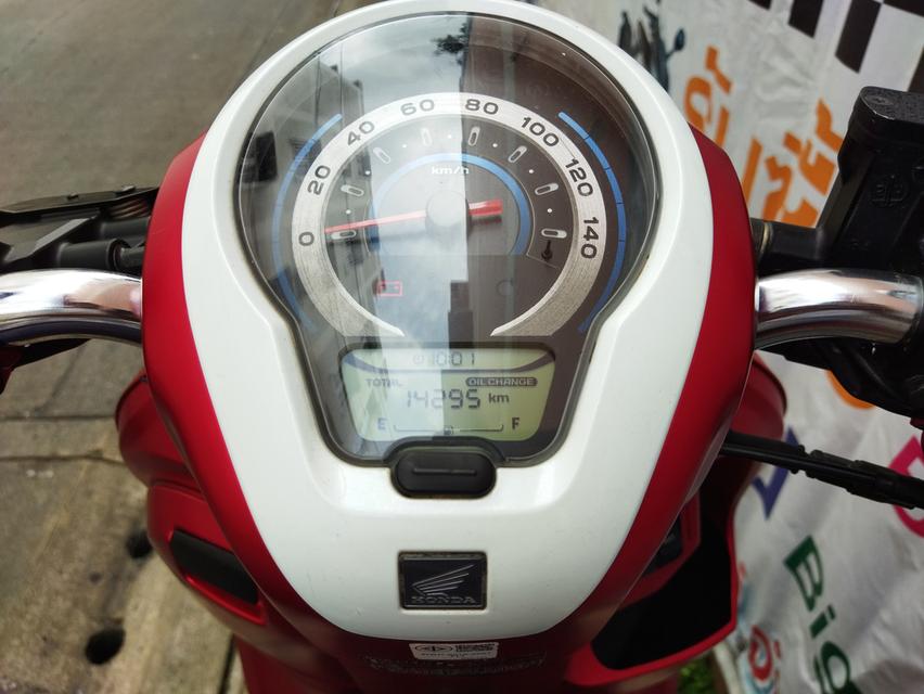 ขาย/แลก/เทิร์น Scoopy Ciub12 Smart Key ล้อแม็ก12นิ้ว ตัวTop รถใช้น้อยไมล์แท้ 14295 โล