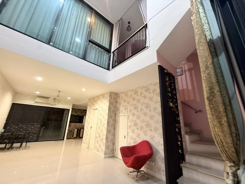 For Rent ให้เช่าทาวน์โฮม 3 ชั้น หมู่บ้านอีโค สเปซ Eco Space เกษตร-นวมินทร์ บ้านสวยมาก แอร์ 4 เครื่อง เฟอร์นิเจอร์บางส่วน 5