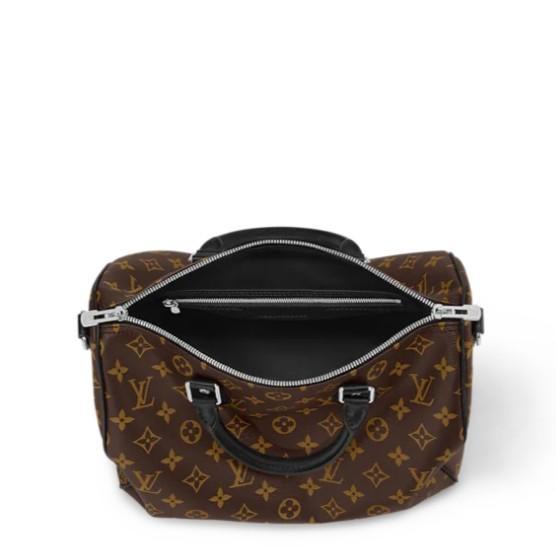 กระเป๋า LOUIS VUITTON MONOGRAM SPEEDY SOFT 30 DARK งาน HIGH MIRROR WARRANTY100%
