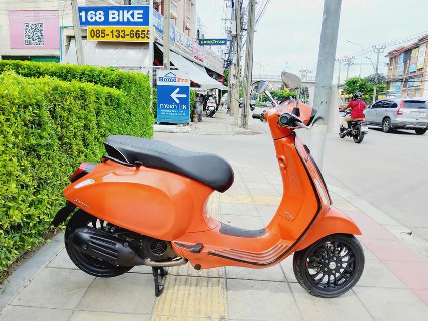 Vespa Sprint 150 i-get ABS ปี2024 สภาพเกรดA 7568 km เอกสารพร้อมโอน