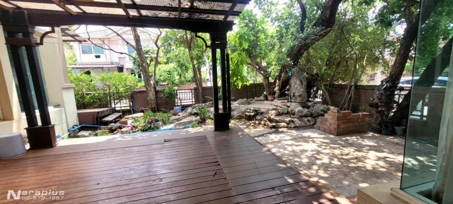 69030160 : ขายบ้านเดี่ยว 2 ชั้น หลังมุม สไตล์โมเดิร์น 4 ห้องนอน พร้อมเรือนรับรอง บนที่ดินขนาด 91.9 ตร.ว. หมู่บ้านวรารมย์ พรีเมี่ยม วัชรพล-จตุโชติ กรุ 4