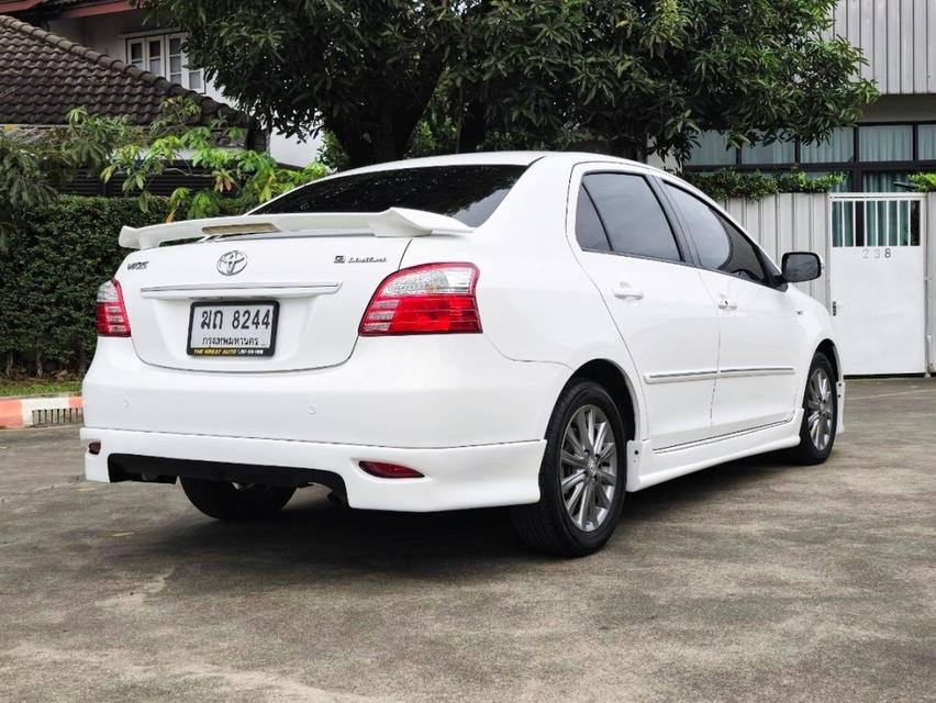 TOYOTA VIOS 1.5 G Limited ปี 2012 เกียร์ AUTO สีขาว เครื่อง เบนซิน ไมล์เพียง 234,575 km. 6