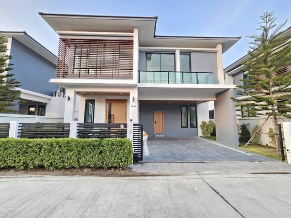 ขายบ้านเดี่ยว 2ชั้น บางละมุง ชลบุรี สไตล์โมเดิร์นเรียบง่าย แต่แฝงด้วยความหรูหรา
