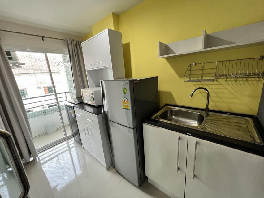 ให้เช่า คอนโด HS083 ทำเลดี วิวเมือง เดินทางสะดวก ราคาถูก คุ้มค่า Amata Condo 32 ตรม ฟรีแอร์  เฟอร์นิเจอร์ มีกระเป๋าเข้าอ 6