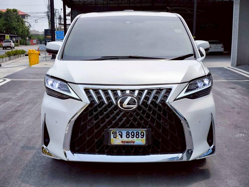 รหัสรถ KPV8989 2020 ALPHARD HYBRID X E-FOUR สีขาวแปลงเป็น LEXUS 350 ครบชุด 16