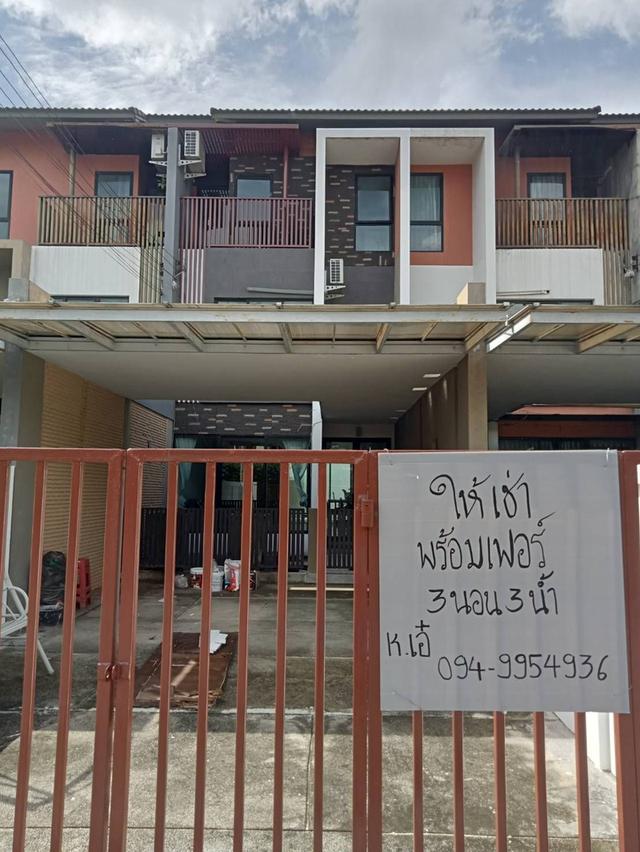 ให้เช่าทาวน์โฮม 3 ชั้น แกรนด์ ไอ-ดีไซน์ วิภาวดี เฟอร์ฯครบ พร้อมเข้าอยู่ ทำเลดีใกล้สนามบินดอนเมือง 1