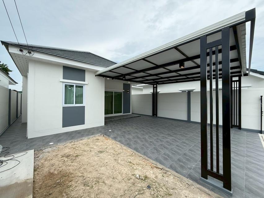 ขายบ้านใหม่ ชั้นเดียว ขนาด 45 ตร.วา พิกัดซอยสนาม ฟุตซอล บ้านฉาง ระยอง 3