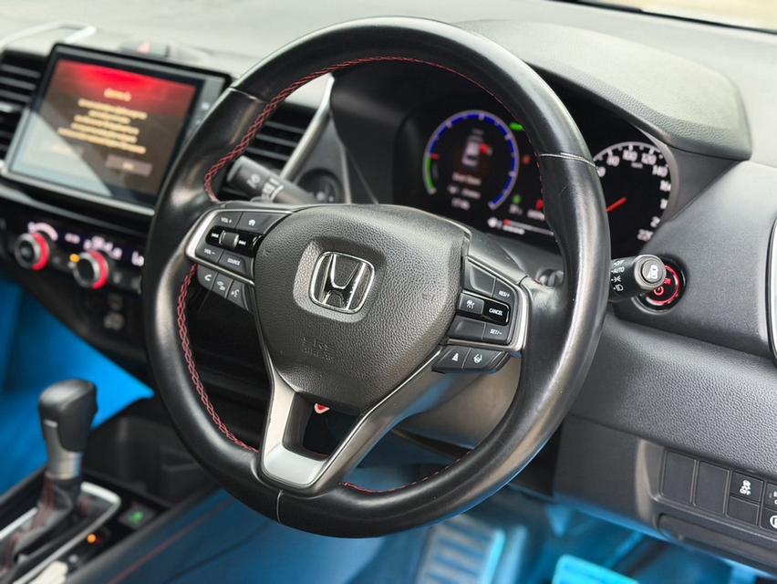 HONDA CITY 1.5 e:HEV RS ปี 2021 Top สุด ใช้งานน้อย 4 หมื่นโล ออฟชั่นเต็ม ประหยัดมาก รูปที่ 11