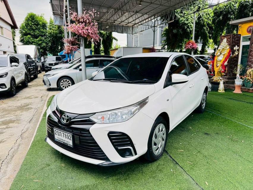 #TOYOTA YARIS รุ่น ATIV ENTRY  เครื่อง1.2cc. ปี 2022 ~มือ 1 ออกป้ายแดง  ~ใช้งานได้ 2 ระบบ เบนซิน+LPG  ~รับประกันไมล์แท้ 82, 2