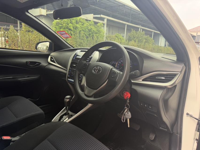 รหัสรถ AP3658 TOYOTA YARIS 1.2 รุ่น E ปี19 สีขาว รูปที่ 10