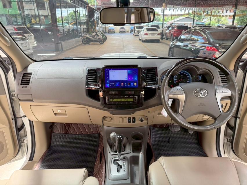 TOYOTA FORTUNER 3.0 V 4WD ปี2012 รถบ้านแท้ รถสายลุย  โคตรคุ้ม ไม่เคยชน  พร้อมใช้งาน 15