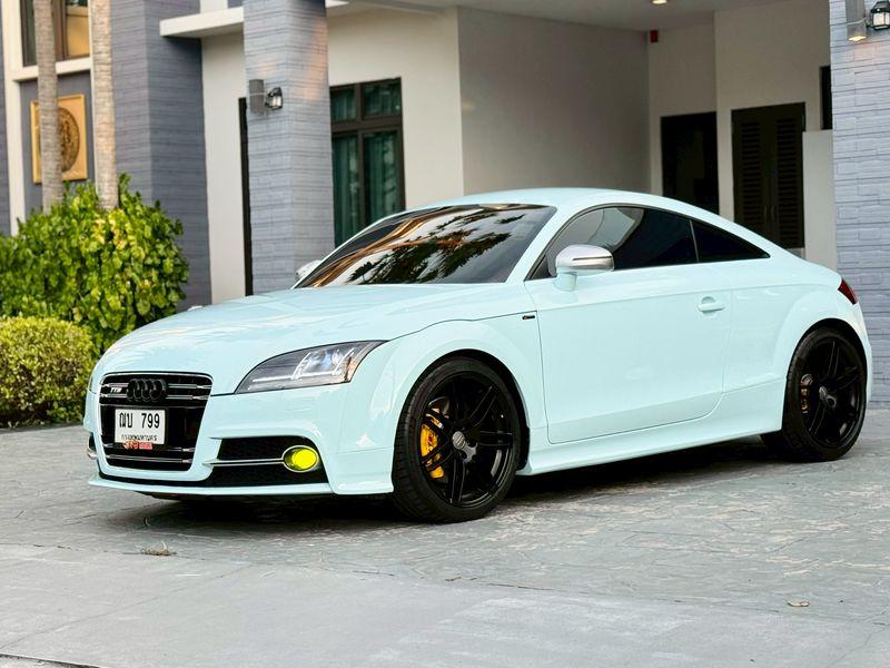 Audi TTS 20.turbo 272 แรงม้า Limited Edition สีส้มแท้ Wrap Glacier Blue ไมล์ 70,xxx กม. ปี 2011