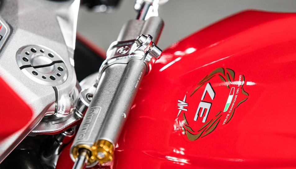 MV Agusta F3 มือสอง สีแดง ขาว 3