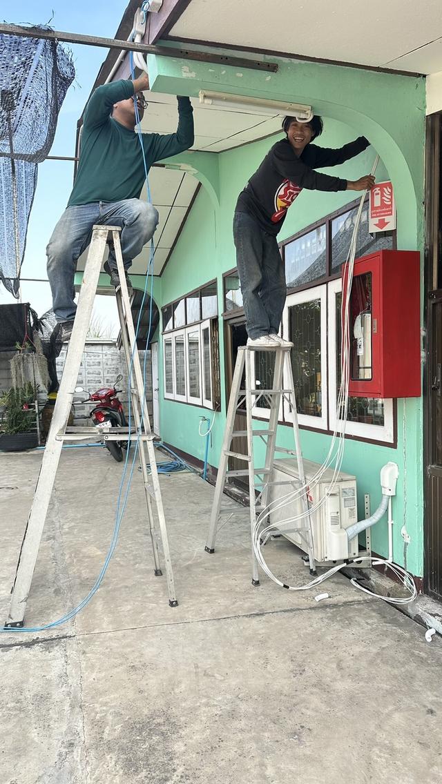 รับเดินสายโทรศัพท์ท์รับเดินสายแลนสายไฟสายกล้องวงจรปิดcctvสายลำโพงโทร0897728004ช่างศรารักษ์