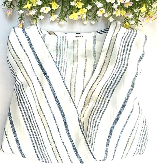 เสื้อผู้หญิงคอวีป้าย, แขนยาว