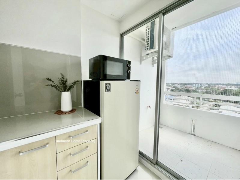 LM25-0165 ขายคอนโด ลุมพินี เซ็นเตอร์ แฮปปี้แลนด์ นวมินทร์ อาคารB ชั้น7 ห้องขนาด 27.57 ตรม 1 นอน 1 น้ำ รีโนเวทใหม่ พร้อมเ 6