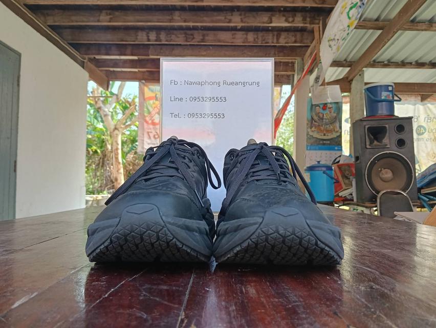 Hoka Bondi SR Size 41.5/26 cm สภาพดี ไม่มีตำหนิขาดเย็บ เชือกเดิม ซอฟท์เดิม พื้นเต็มใช้ได้ยาว ๆ ราคา 550บาท รวมส่ง รูปย่อยที่ 4