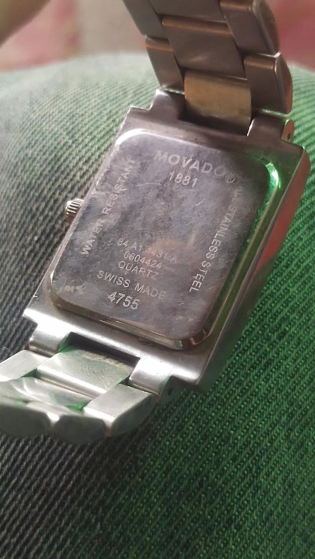 Movado 1881 รุ่น 84 A1 1431 A ระบบ Quartz ตัวเรือนเป็น Stainless Steel และเป็น Swiss Made รูปที่ 2
