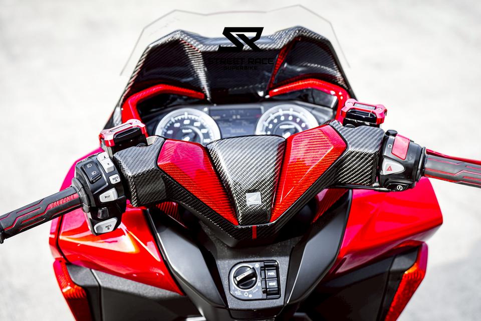 Forza350 ปี 2021 สี แดงหน้าคาร์บอน สายหล่อต้องมี!  11