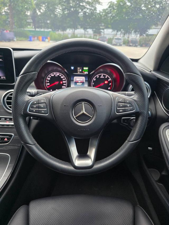 Mercedes-Benz C350e Avantgarde ปี 2018 สีดำ รถศูนย์ รถสวย พร้อมใช้งาน รูปที่ 15