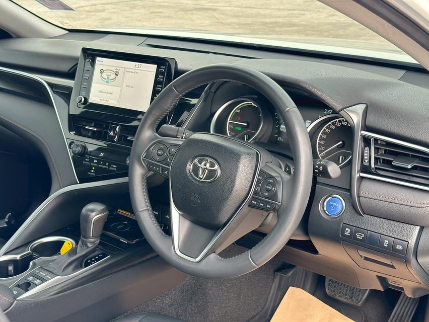 รหัสรถ PAT9221 Toyota Camry 2.5HEV Premium สีขาวมุก ปี 2022 7