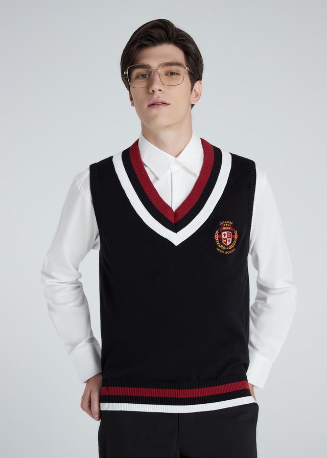 เสื้อกั๊กไหมพรม ถักทออย่างดี รูปที่ 4