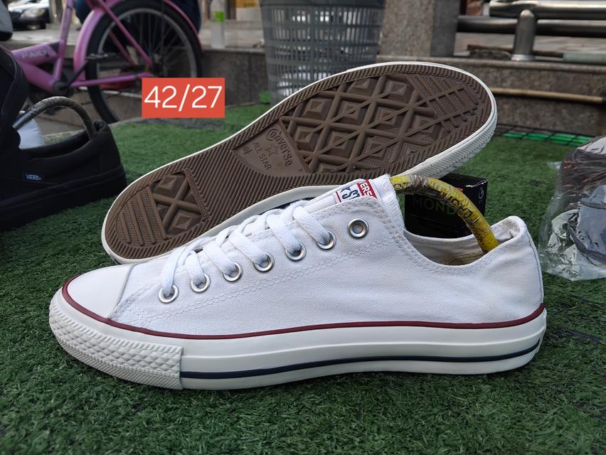 CONVERSE EUR 42/27 สวยมากไม่ตำหนิไม่ซ่อม590ส่งฟรี