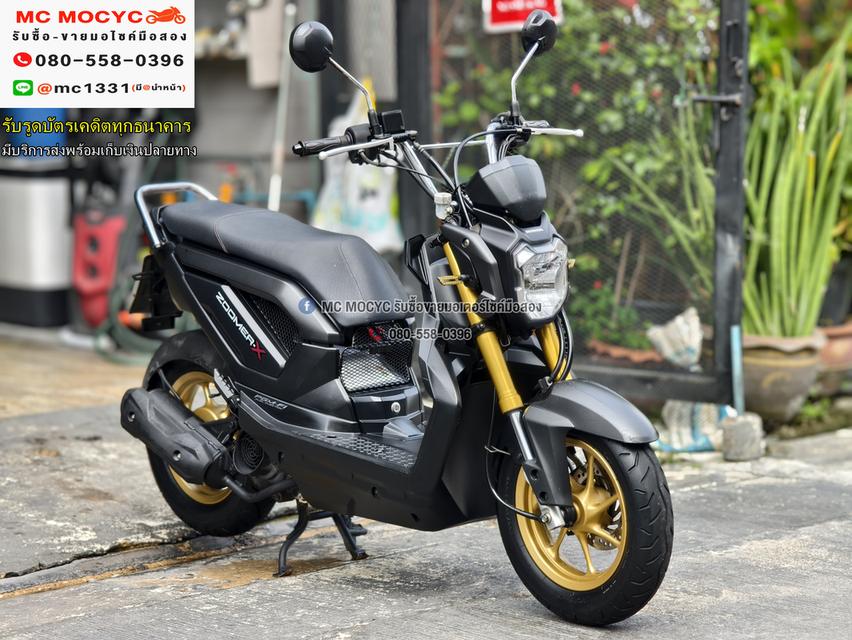 Zoomer x 2015 เครื่องท่อเดิมเสียงเงียบ ใช้งานได้ปกติ มีเล่มเขียวชุดโอนให้ครบ NO1194  3