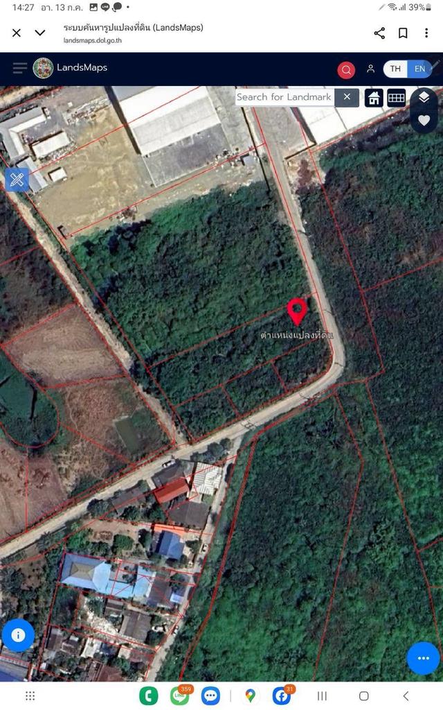 Vายถูกที่ดินถนนบางปลา 445 ตารางวา ติดถนนคอนกรีตสาธารณะ เทศบาลบางปลา ซอย 15,17 เมืองสมุทรสาคร 7