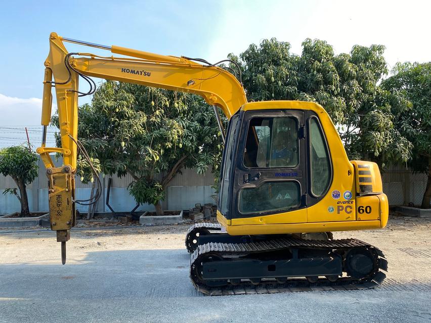 รถแบคโฮ KOMATSU PC60-7 ขนาด 6 ตัน