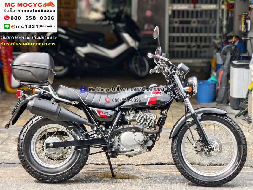 Suzuki VanVan 200 2020 เลขไมล์2000โล รถบ้านแท้มือเดียว สภาพใหม่ป้ายแดง มีเล่มทะเบียนครบ No1255