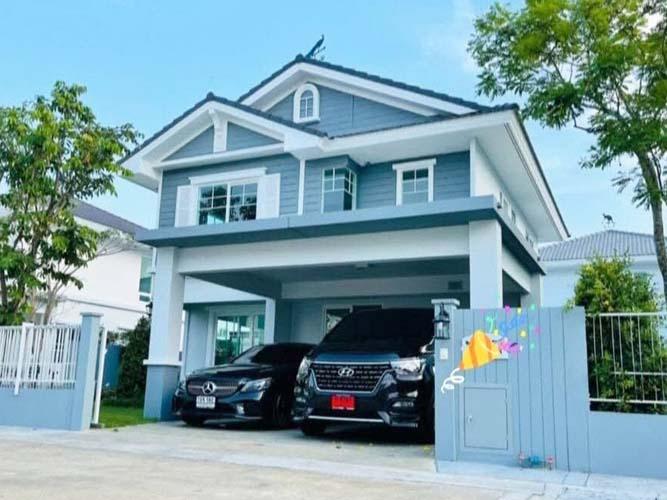 H-126 : ขาย & ให้เช่า บ้าน 56 ตร.วา Villaggio Srinakarin-Bangna 1 ถ.บัวนครินทร์ บางพลี สมุทรปราการ 2