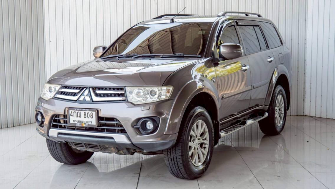 MITSUBISHI PAJERO SPORT 2.5 GT เกียร์AT ปี 2013 สีขาว โฉม ปี08-15 รูปที่ 3