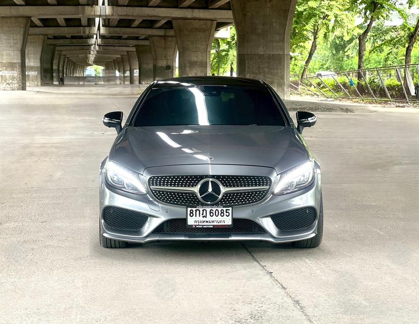 ขายรถ Benz AMG C43 4MATIC Coupe W205 ปี 2019 สีเทา เกียร์ออโต้