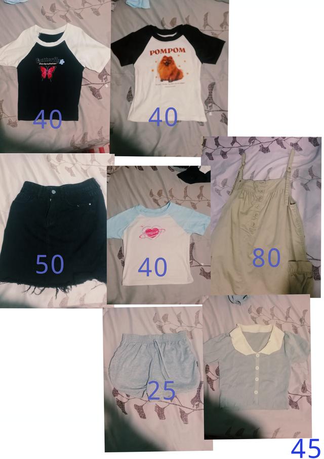 เสื้อ  กระโปรง กางเกง เอี๊ยม