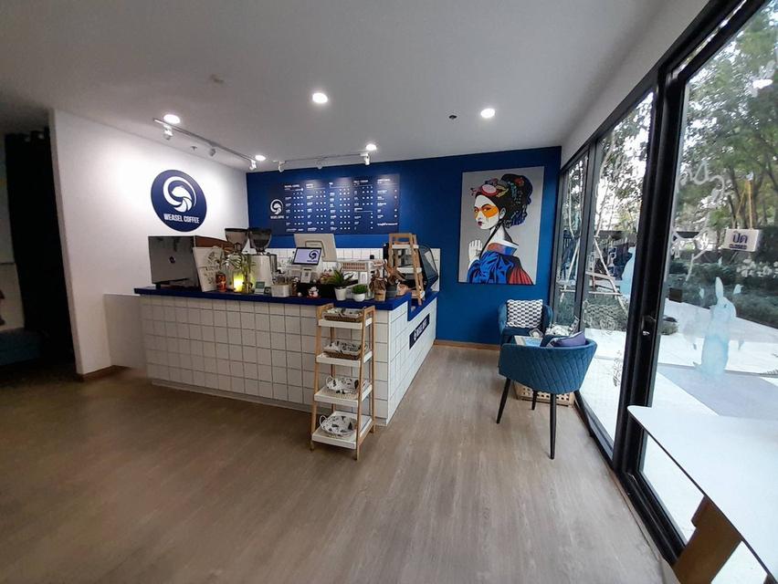 ขายด่วน shop ร้านกาแฟ + อุปกรณ์ทั้งหมด ชั้น 1 คอนโดไอดิโอ นิว พระราม 9 (N.899) 1